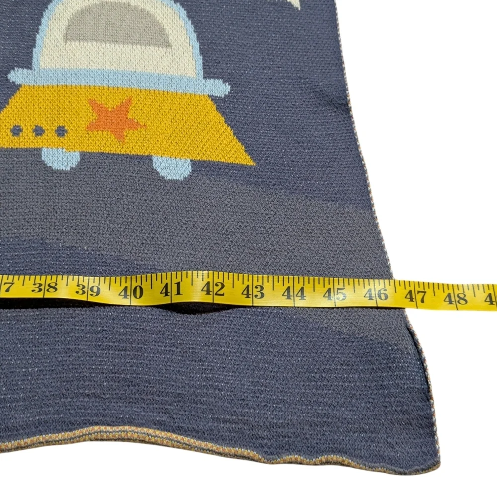 Frolics Kids Collection Galaxy Spaceship Baby Blanket Throw 46